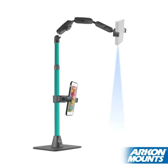 Cookie Decorator Projector Mount and Phone Holder by Arkon Mounts, Teal CDM2XMG5TL {2}
