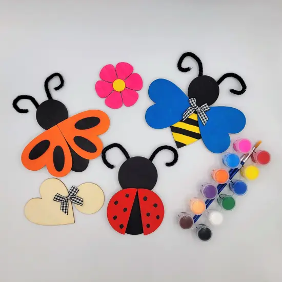 Ink and Trinket Kids Pollinator Craft Kit {1}