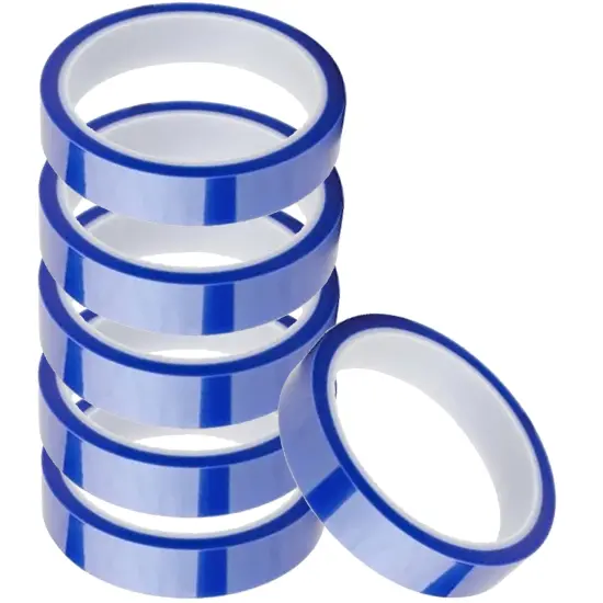 6 PACK 0.8 Inch 20mm X 33m 108ft Heat Tape Heat Resistant Tape {2}