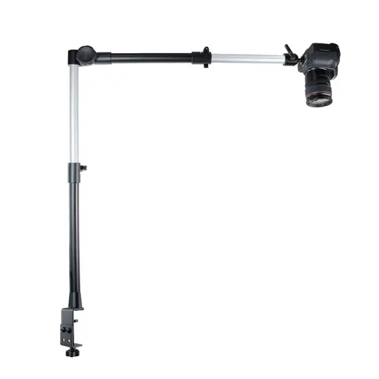 Arkon Mounts DSLRTABMG5 Clamp Stand for DSLR Camera, Tablet, or Phone {1}