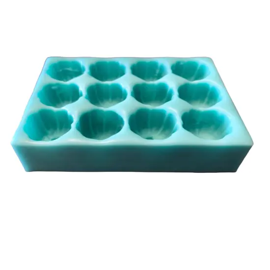 12pc Pumpkin Candy Shape Silicone Mold| Candy Shaped Silicone Mold| Soap| Candle | Mold for Wax| Mold for Resin {3}