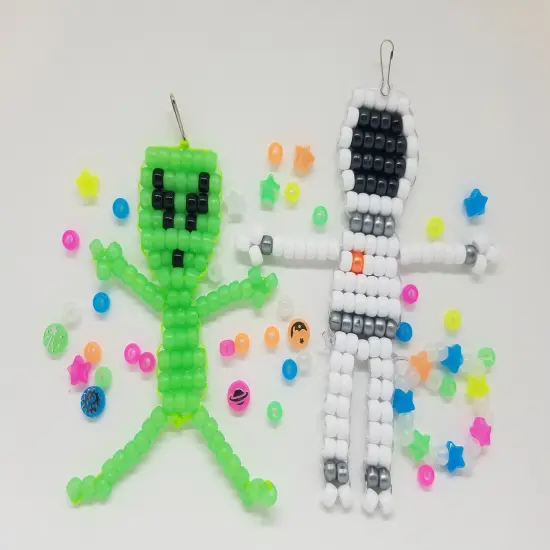 Ink and Trinket Kids Space Pony Bead Pet Craft Kit {1}