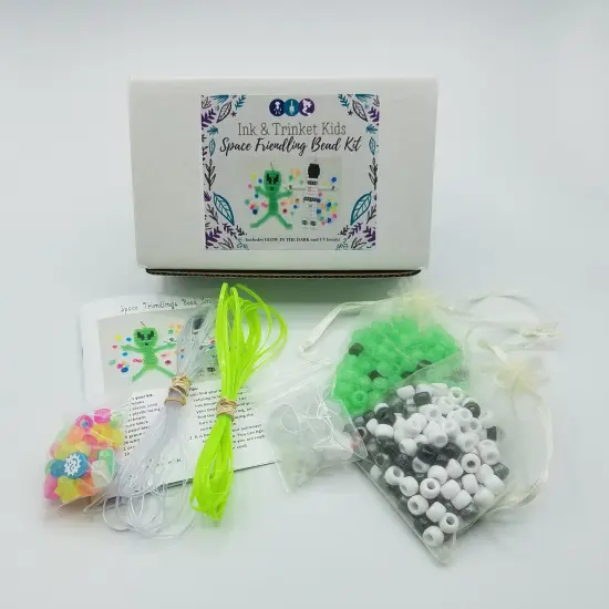 Ink and Trinket Kids Space Pony Bead Pet Craft Kit {2}