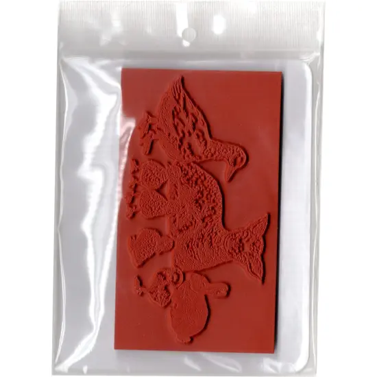 Deep Red Stamps Baby Farm Animals Rubber Cling Stamp 4.1 x 2.2 inches {3}