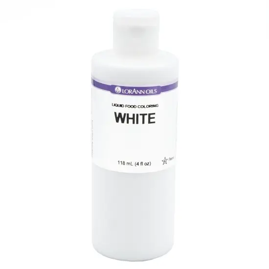 LorAnn Oils White Food Color, 4 ounce {1}