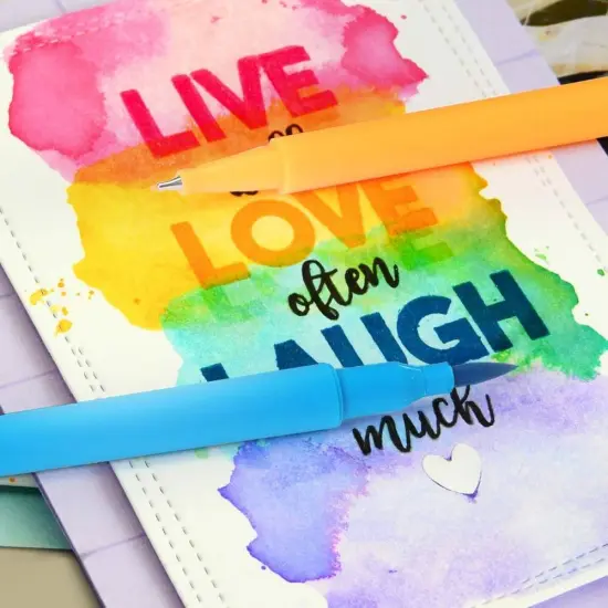 24 Dual Tip Brush Pen Art Markers Calligraphy Brush Pens Lettering Brush Fine Tip Marker Coloring Sketching Writing Journaling {3}