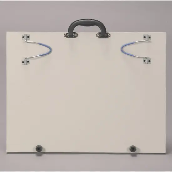 Portable Art/Drawing Studio w/Easy-Fold Legs, White, 16" x 21" {2}