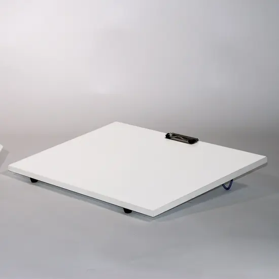 Portable Art/Drawing Studio w/Easy-Fold Legs, White, 16" x 21" {1}