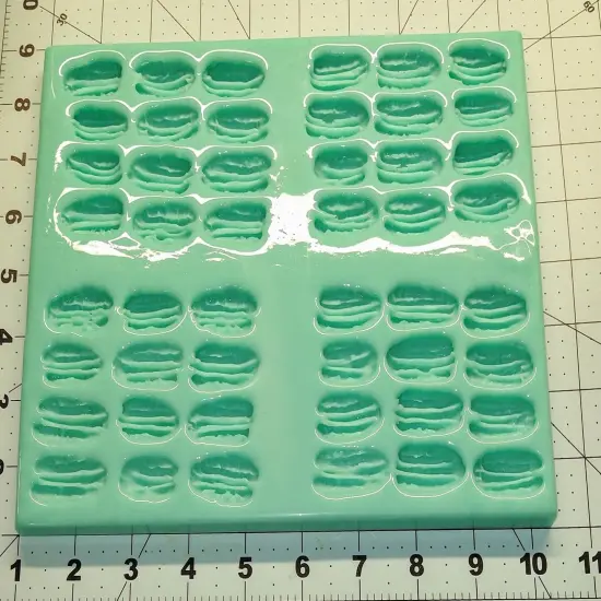 48PC Pecan Shape Silicone MEGA MOLD | Realistic Food Shape For Soap Embeds | Candle Embeds | Wax Melts. BULK EMBEDS {2}