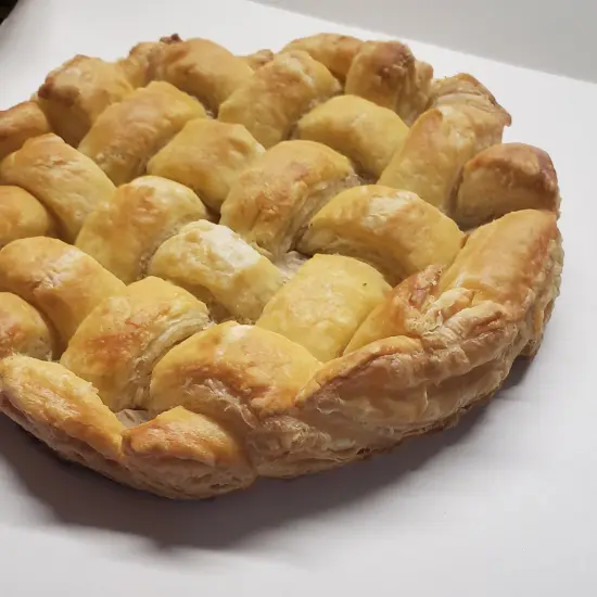 6" Lattice Pie Crust Topper| Pie Crust Shape Silicone Mold| Soap| Candle | Mold for Wax| Mold for Resin {6}