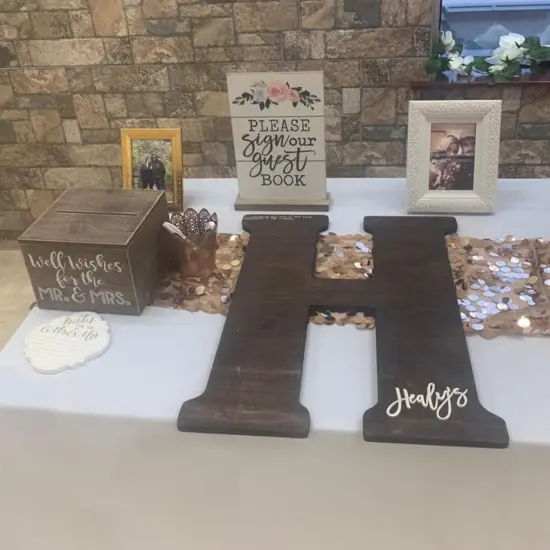 23 In. Letter H, Unfinished Vintage Wood Letter (H) {3}