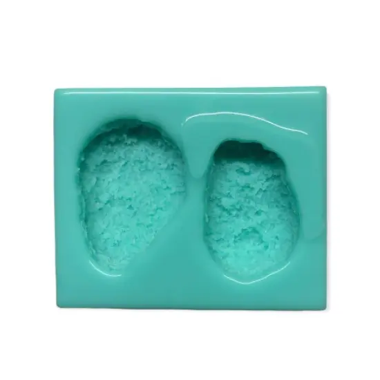 2pc Chicken Nuggets Silicone Mold. Embeds for Wax | Soap | Polymer Clay | Resin {3}