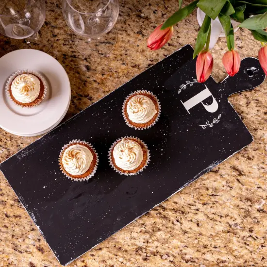 21 in. Unfinished Wooden Rectangle Cutting Board {2}