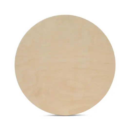 Wood Circles 13 inch, 3 Thicknesses, Unfinished Birch Sign Plaques | Woodpeckers {6}