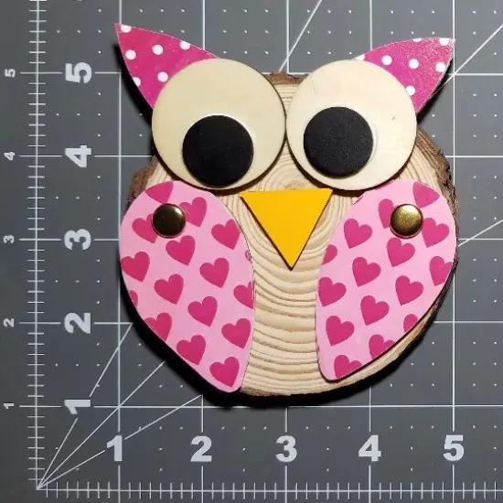 Ink and Trinket Kids Valentine's Day Owl Party Favor, Individually Packaged Valentine's Day Craft for Kids {2}