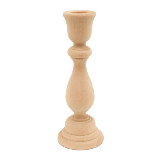Wooden Candlestick Holders Set Multiple Sizes Available, Unfinished | Woodpeckers {4}