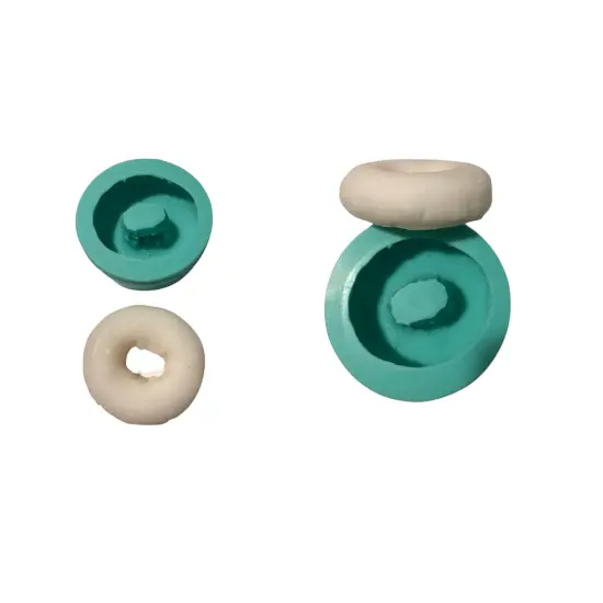 Classic Donut Mold| Realistic Dessert Shape Silicone Mold| Soap| Candle | Mold for Wax| Mold for Resin {6}