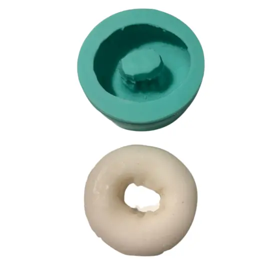 Classic Donut Mold| Realistic Dessert Shape Silicone Mold| Soap| Candle | Mold for Wax| Mold for Resin {5}