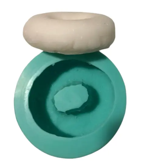 Classic Donut Mold| Realistic Dessert Shape Silicone Mold| Soap| Candle | Mold for Wax| Mold for Resin {4}