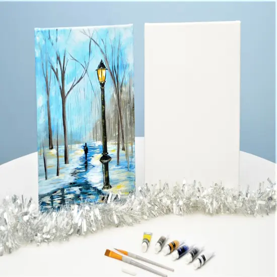Paint Kit - Let's Take A Stroll Acrylic Painting Kit & Video Lesson, DIY Craft, Art Gift Set, Beginner Painting, Paint Party {2}
