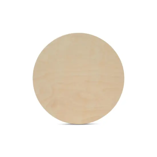 Wood Circles 18 inch, 3 Thicknesses, Unfinished Birch Sign Plaques | Woodpeckers {1}