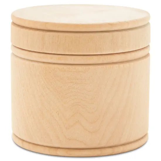 Wood Salt Box 2-3/4" Unfinished Boxes for Storage and Display | Woodpeckers {2}