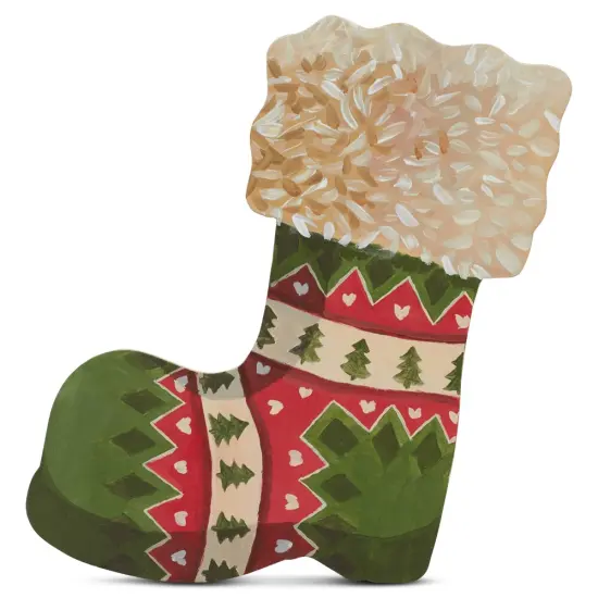 Christmas Stocking Wood Cutout Unfinished 12 inch, Crafts & Dcor | Woodpeckers {3}