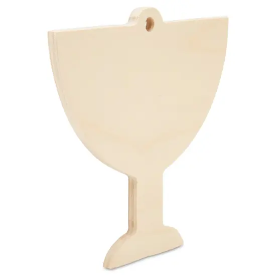 Wooden Hanukkah Menorah Ornament 5" x 5-1/4" | Woodpeckers {2}