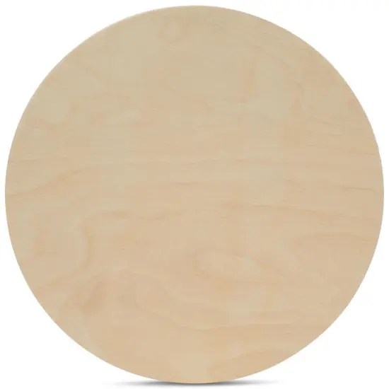 Wood Circles 30 inch, 2 Thicknesses, Unfinished Birch Sign Rounds | Woodpeckers {1}