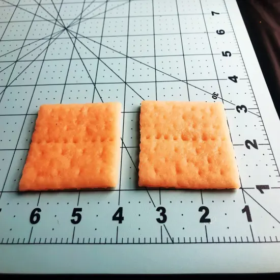 6PC Realistic Graham Cracker Silicone MEGA Mold | Food Shaped Soap| S&rsquo;mores Silicone Mold| BULK EMBEDS {3}