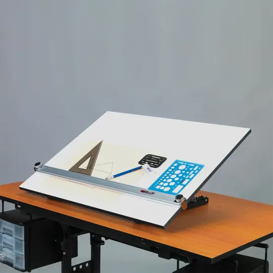 Pro-Draft Deluxe Adjustable Parallel Edge Board, 16" x 21" {1}