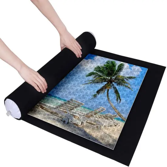 Jigsaw Puzzle Roll Mat Table Board Accessory for Puzzles Jigsaw Roll Up to 1500 Pieces {3}