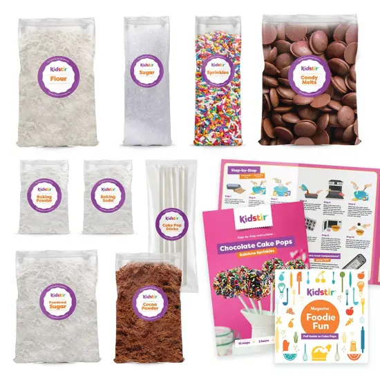 Chocolate DIY Cake Pop All-in-One Baking Kit {2}