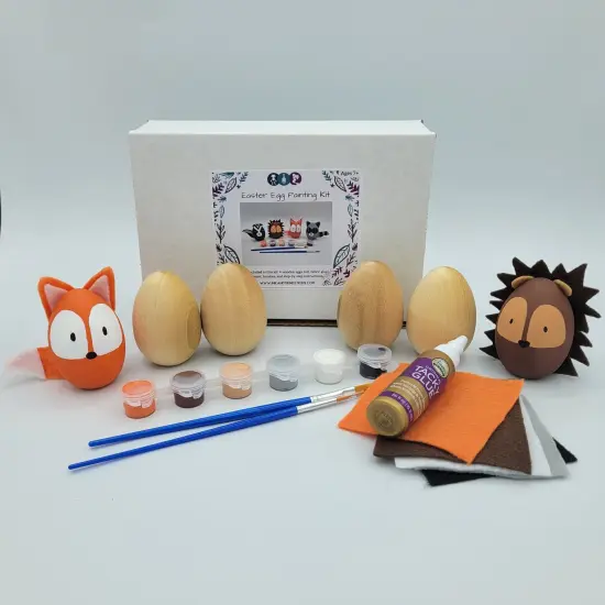 Ink and Trinket Kids Easter Egg Craft Kit, Egg Decorating {2}