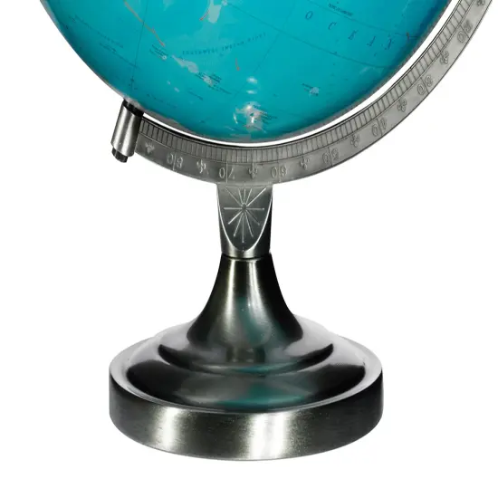 National Geographic Bartlett 12" Diameter Blue Ocean Illuminated World Globe {3}