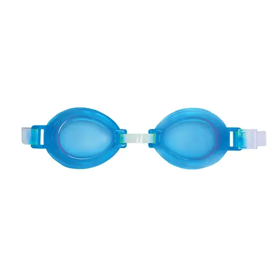 SwimWays 5.75" Blue Fish Face Guppy Goggles Swimming Pool Accessory {3}