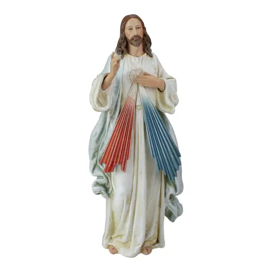 Roman Joseph's Studio Divine Mercy Jesus Figurine - 10" White {1}