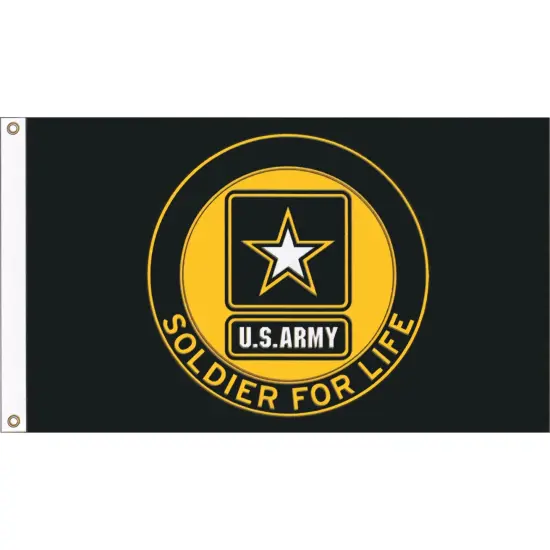 United States U.S. Army Soldier For Life 3ft x 5ft {1}