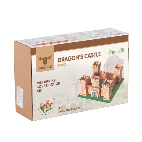 Mini Bricks Construction Set - Dragon's Castle {3}