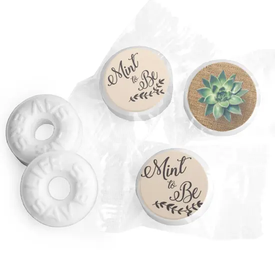 Mint to Be Wedding Mints Party Favor for Guests LifeSavers Mints (Approx. 335 mints & Stickers) - By Just Candy - Assembly Required {1}