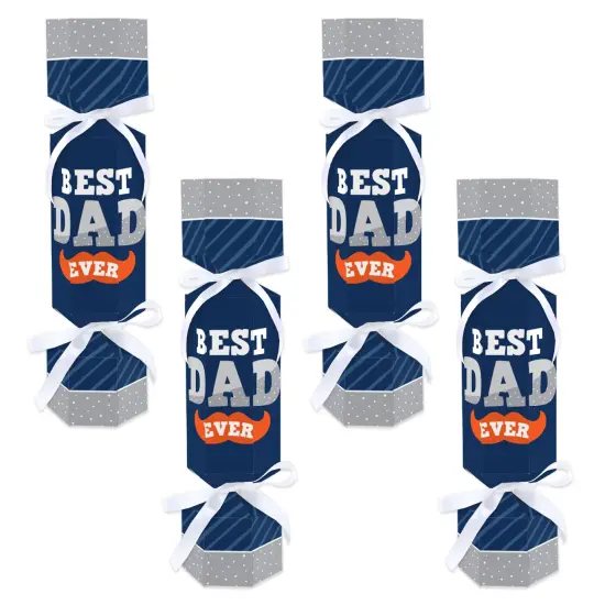 Big Dot of Happiness Happy Father's Day - No Snap We Love Dad Party Table Favors - DIY Cracker Boxes - Set of 12 {1}