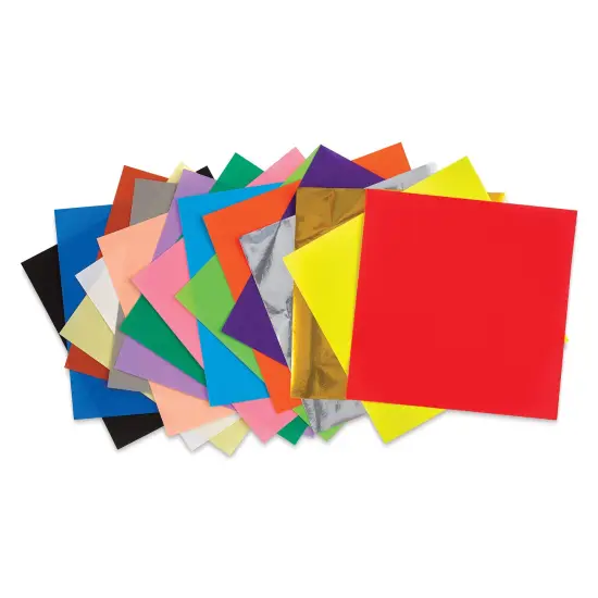 Aitoh Basic Origami Pack - 4-1/2" x 4-1/2", Pkg of 500 Sheets {1}