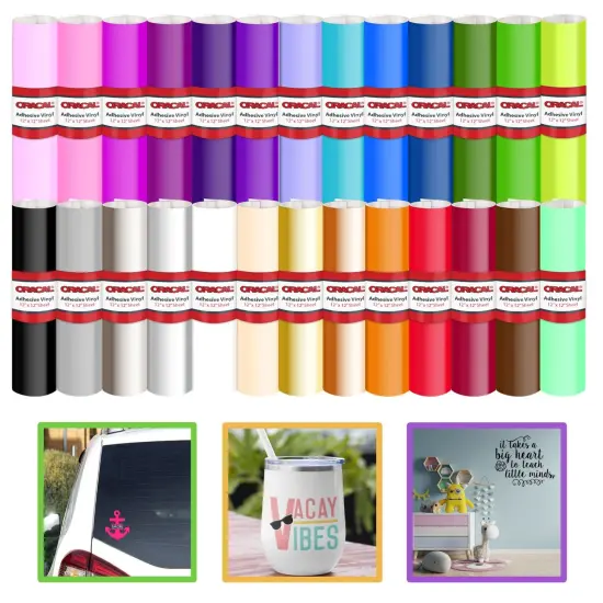 Siser Romeo 24" Deluxe Vinyl & HTV Bundle {6}