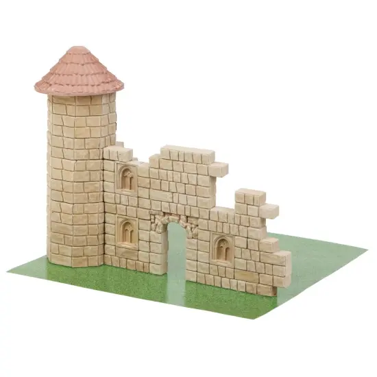 Mini Bricks Construction Set - Ruins of Palace {3}