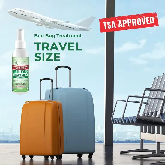 Hygea Bed Bug Extra Strength Treatment Travel Spray 3 oz {2}