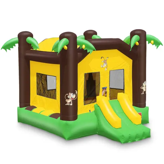 Cloud 9 Commercial Grade Jungle Bounce House - 100% PVC 17' x 13' Bouncer - Inflatable Only {1}