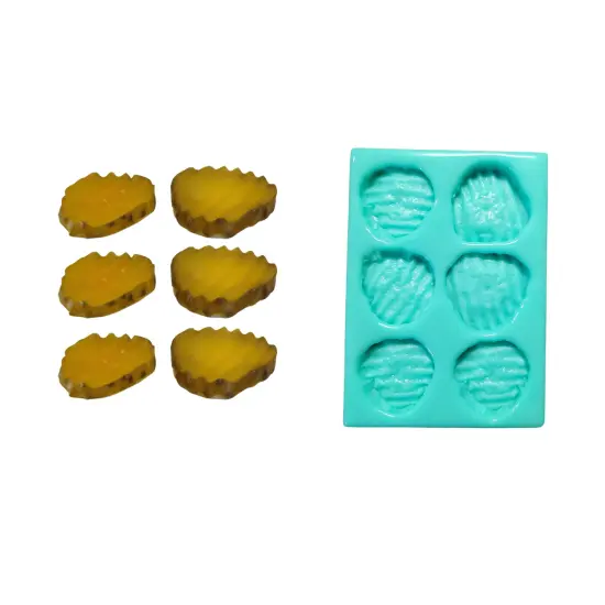 Deconstructed Burger Silicone 5 Mold Combo | Realistic Food Shape For Soap Embeds | Candle Embeds | Wax Melts Silicone Mold| Not Food Grade {4}