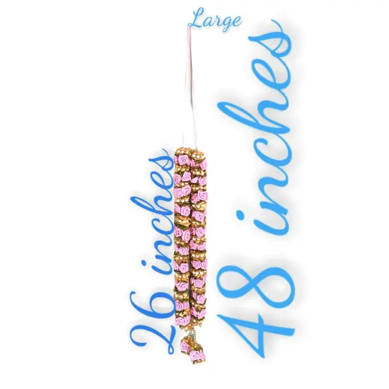 2 Ct Varmala Wedding Garland Artificial Pink Rose Varmala Indian Milini Mala Indian Wedding Haar Bride And Groom Mala Muslim Arab Punjabi Nika Event {3}