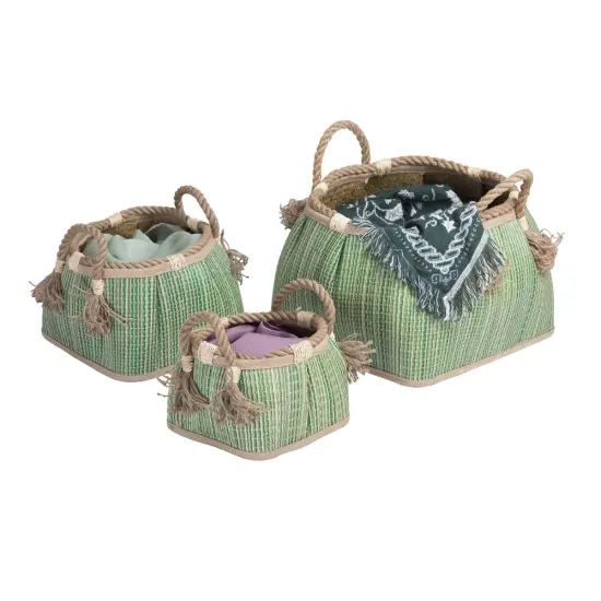 Kaplan Early Learning Company Sense of Place Woven Baskets - Set of 3 {3}