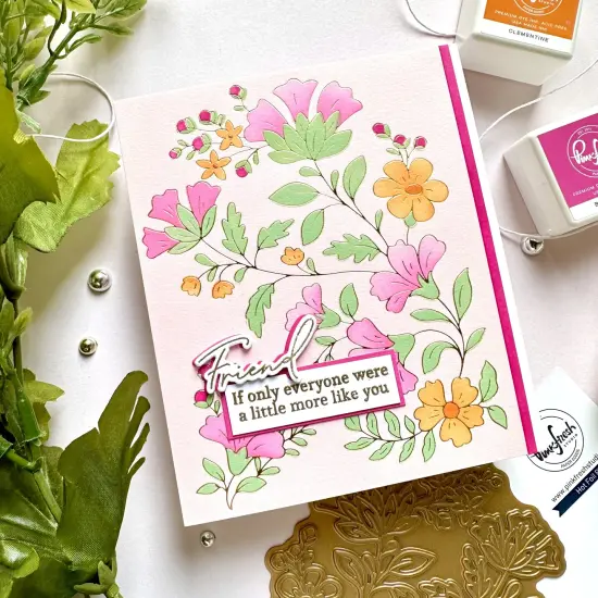 Pinkfresh Studio Hot foil Plate-Beautiful Day {3}